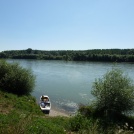 River Danube in the municipality of Gabuckovo